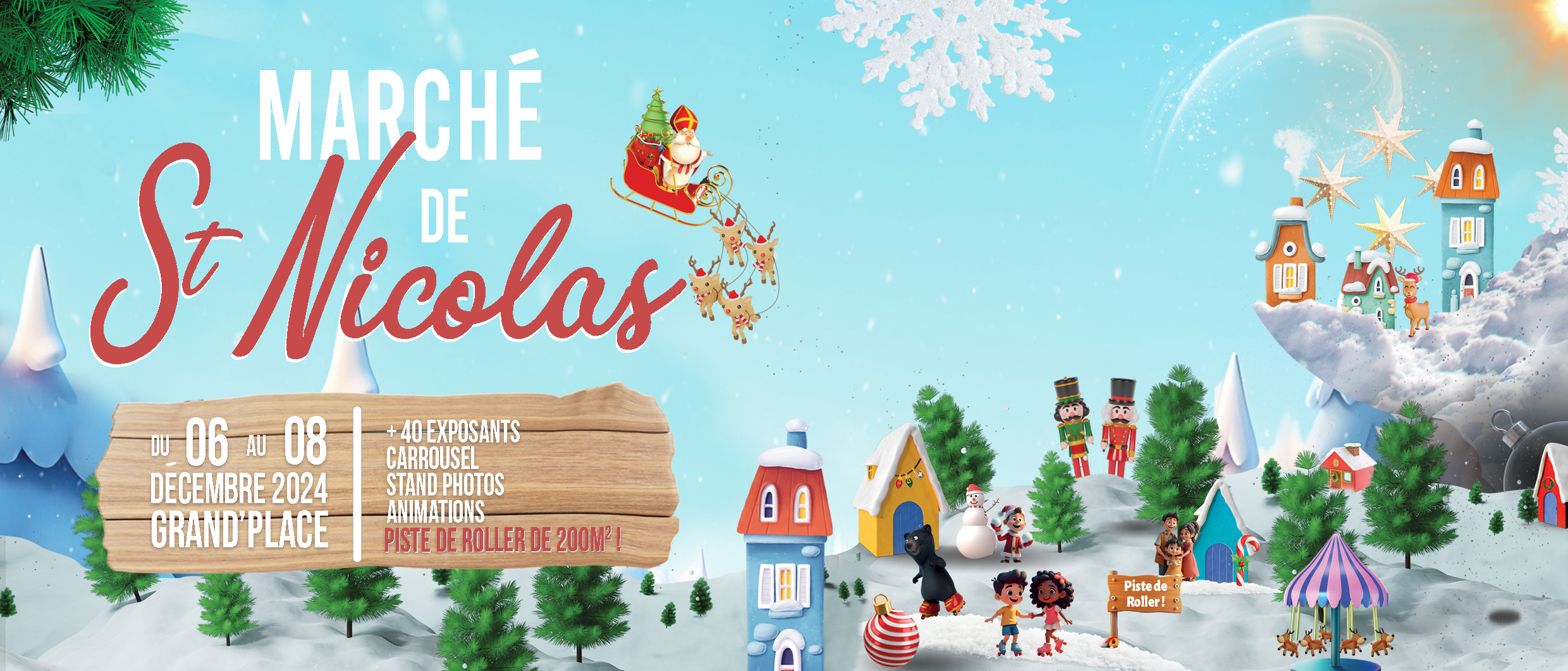 Rendez-vous au Marché de St Nicolas !